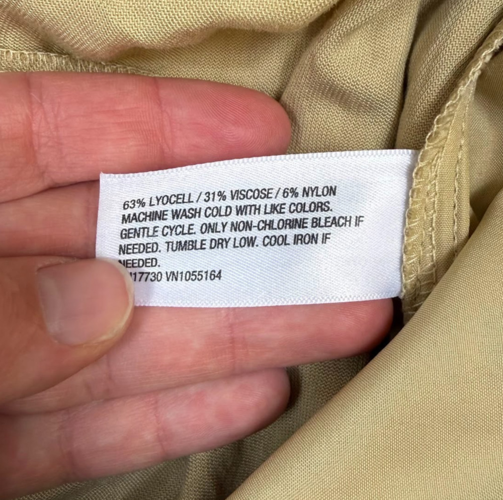 NWT A New Day Women's Beige High-Rise Straight Trousers Size 16 - Picture 7 of 11